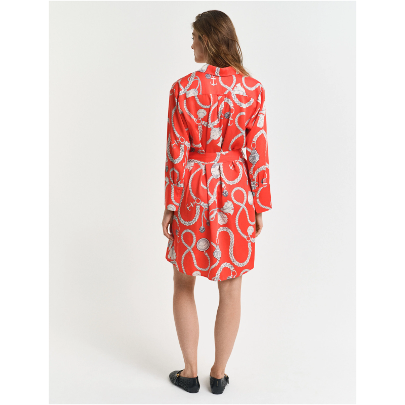 GANT Sailing Print Shirt Dress